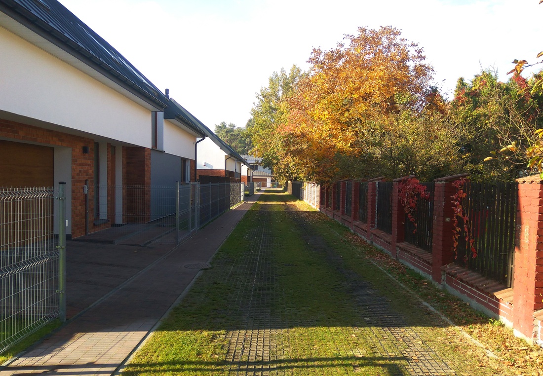 Droga wjazdowa dla domów jednorodzinnych