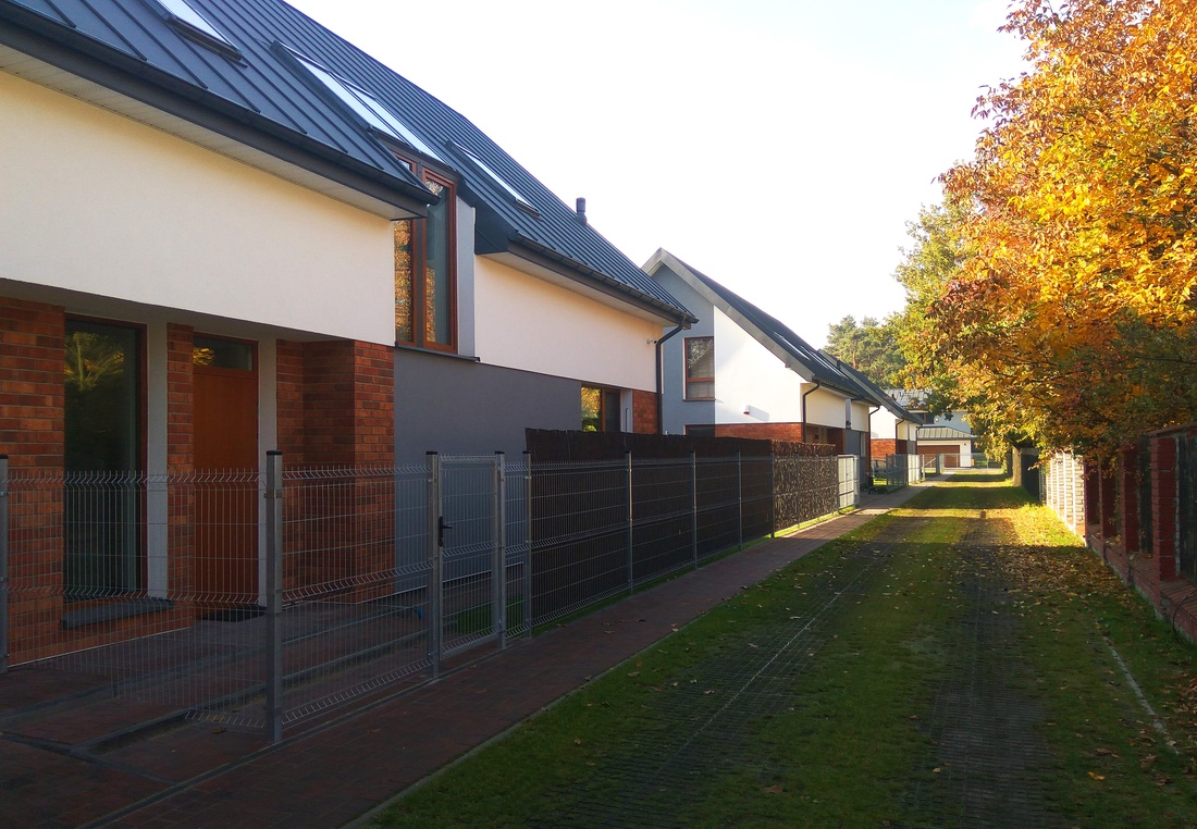 Droga wjazdowa dla domów jednorodzinnych