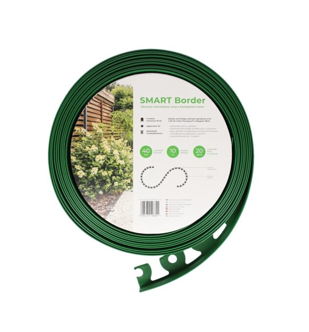 GARTENEINFASSUNG SMART BORDER 40MM GRÜN
